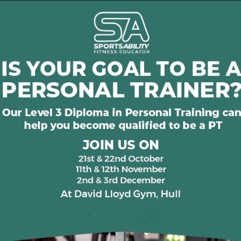 Is Your Goal To Be A Personal Trainer