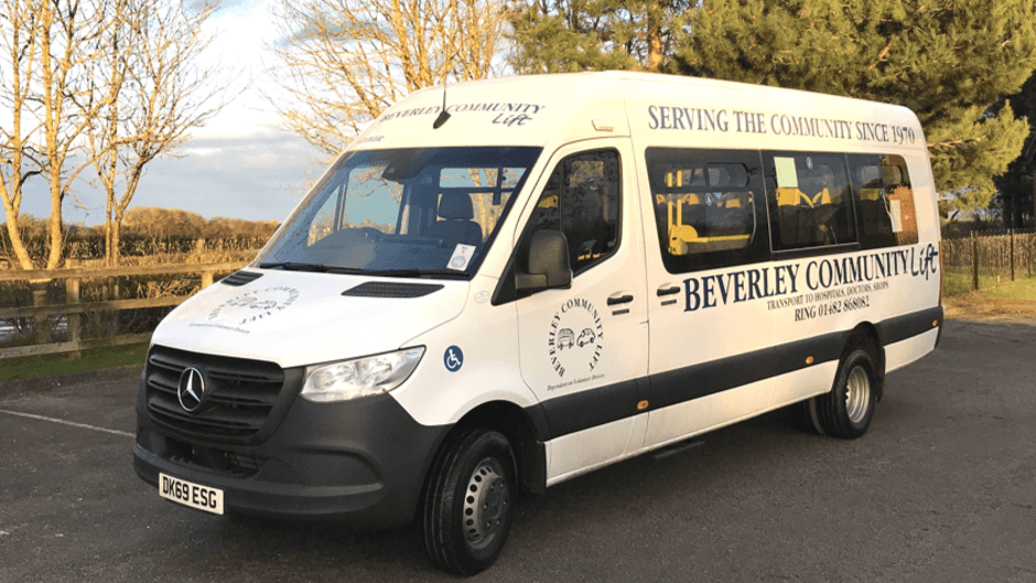 New Minibus For Beverley Community Lift