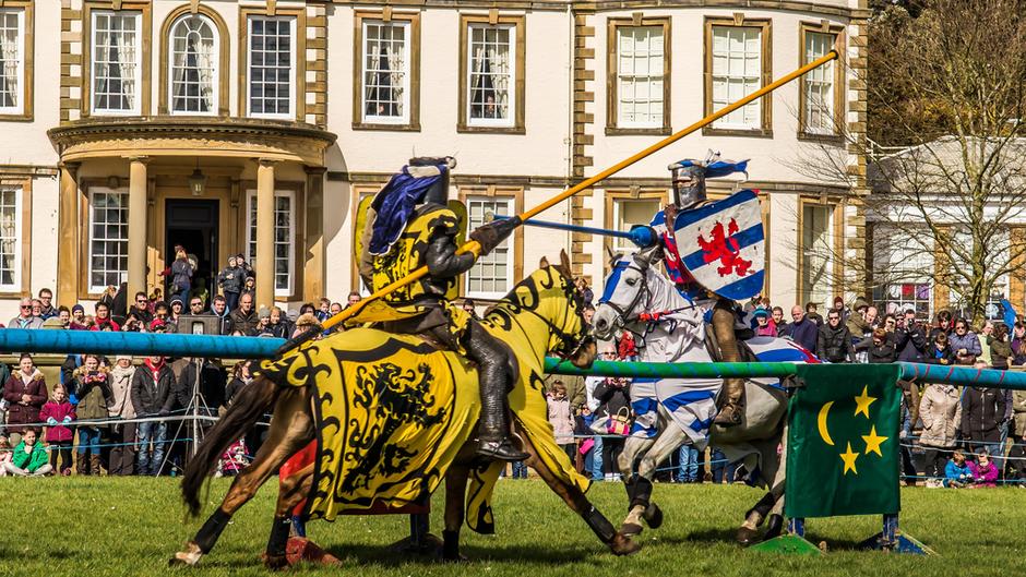 Sewerby Hall Jousting Easter Sunday