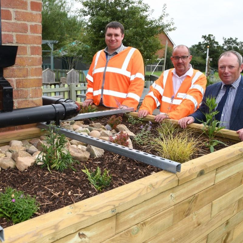 Flood Prevention New Drainage Schemes Installed At Five East Riding Schools