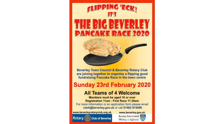 The Big Beverley Pancake Race