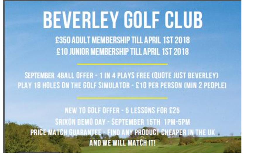 Beverley Golf Club