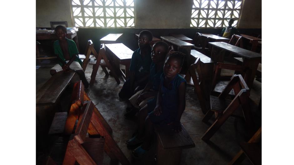Sierra Leone Classroom With Children