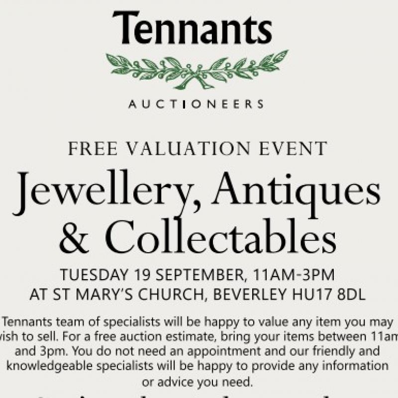 Free Valuation Event At St Mary S Church