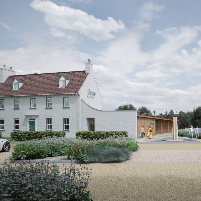 Caf Shop And Tourism Units Proposed In Farmhouse Conversion