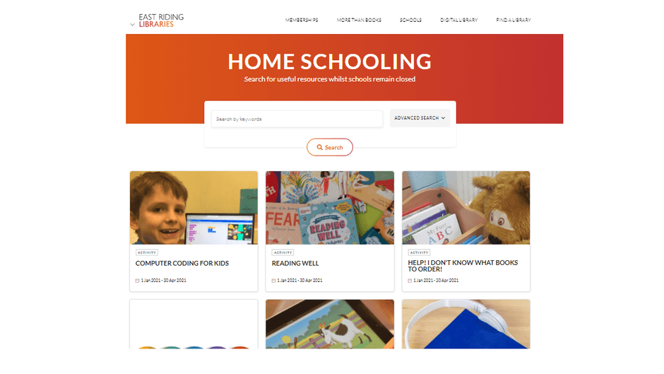 Home School Page