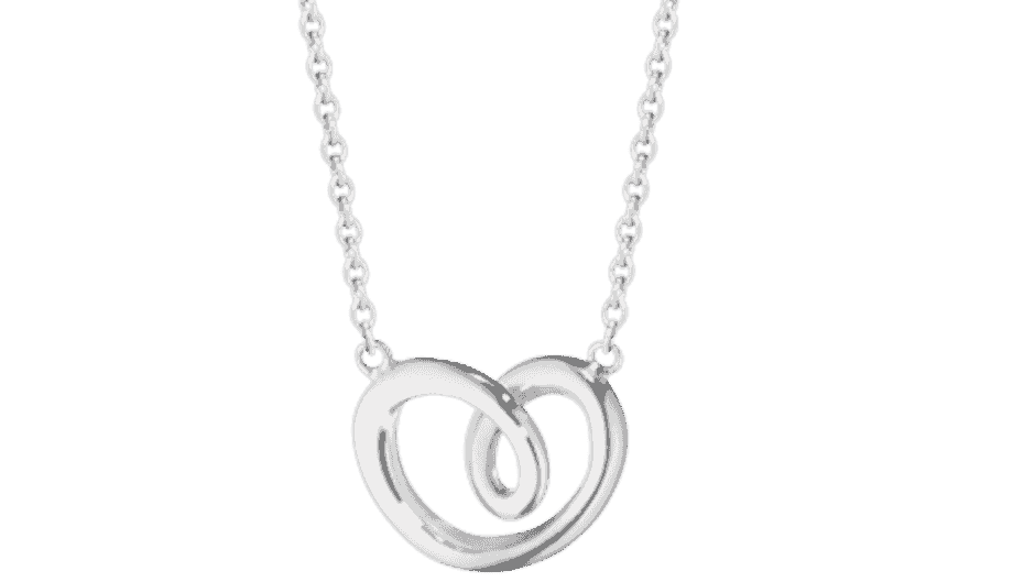 Hearts Of Georg Jensen Pendant Sterling Silver Small