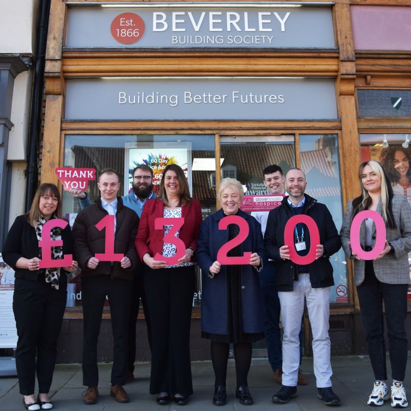 Beverley Building Society Raises Over 13 000 For Its 2023 Charity Of The Year