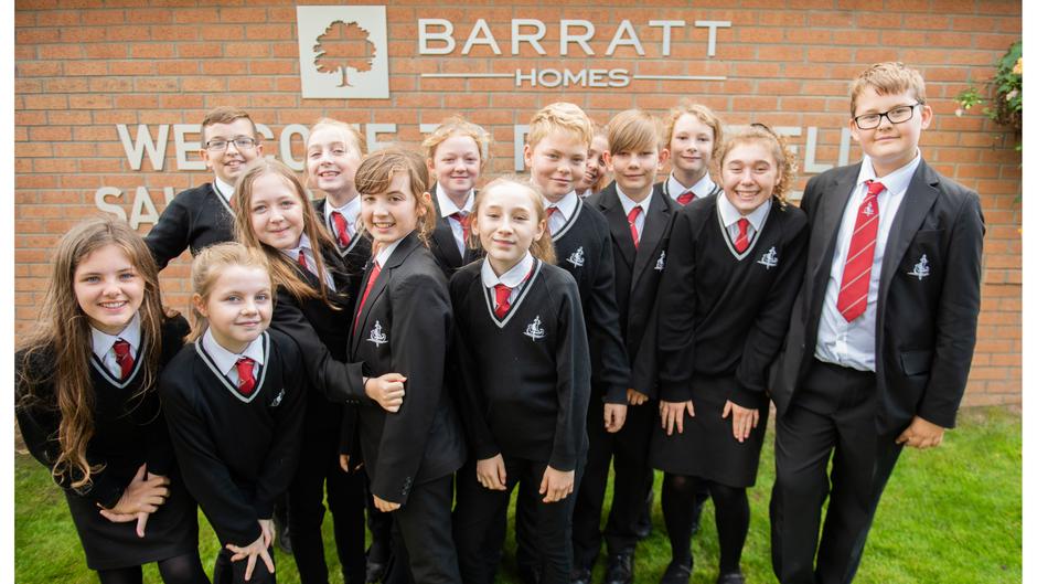 Cottingham High School And Barratt Homes Poppy Fields Development Partner Up To Help Give Nature A Home