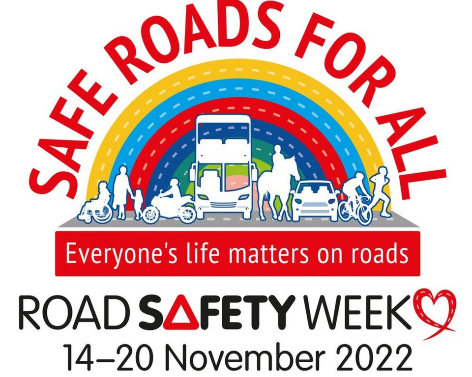 Road Safety Week 22 Logo