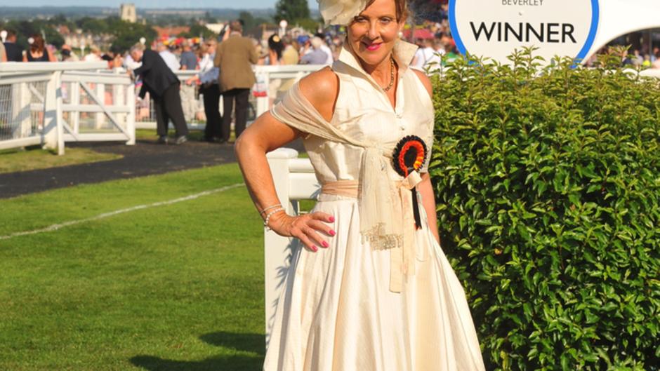 the laurent perrier style stakes most stylish lady winner angela edwards