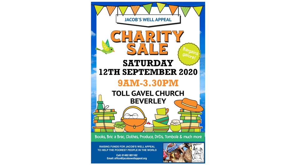 Charity Sale Poster Sept A4