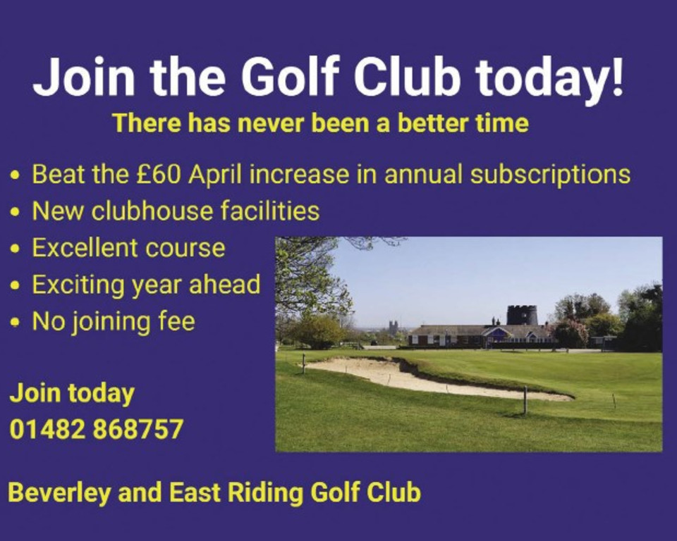 Beverley Golf Club Ad