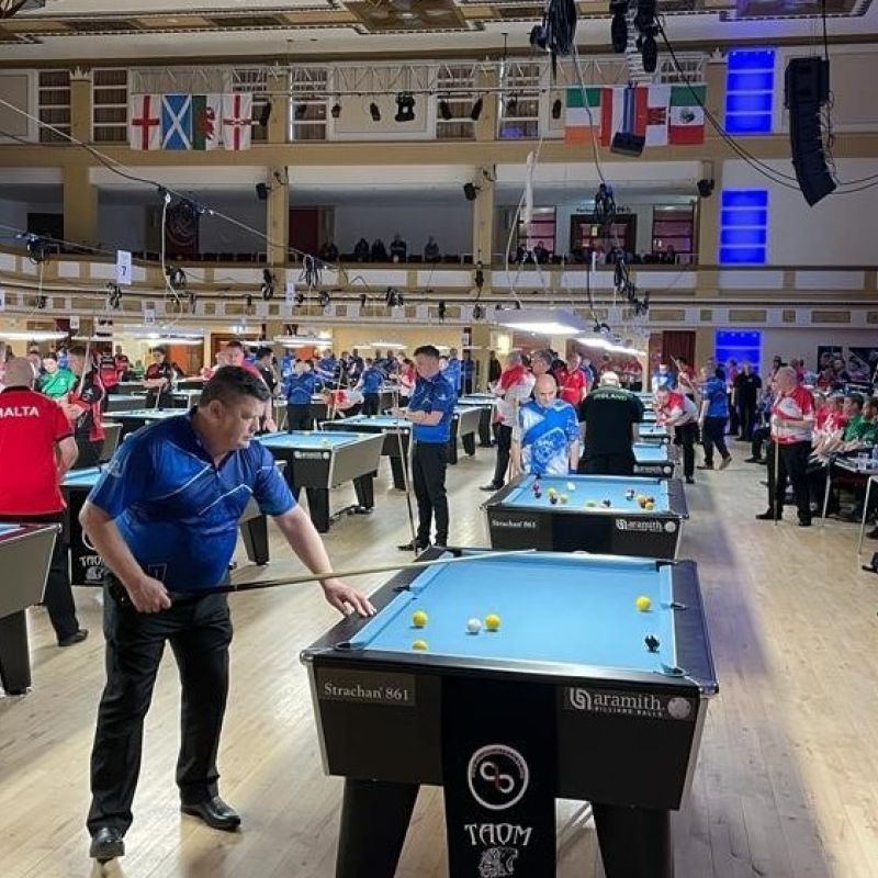 The European Blackball Pool Championships Return To Bridlington