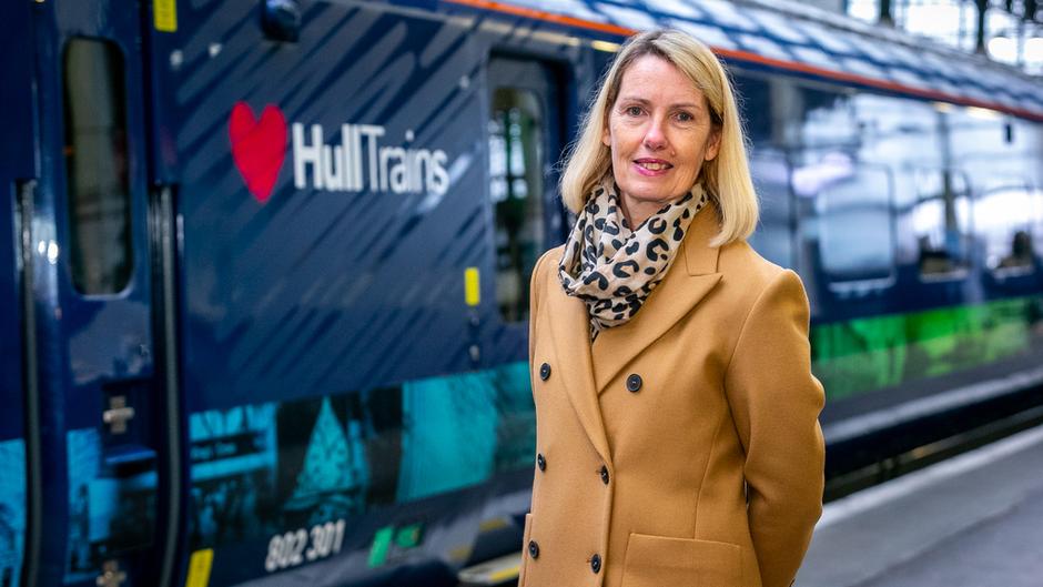 Louise Cheeseman Managing Director Hull Trains
