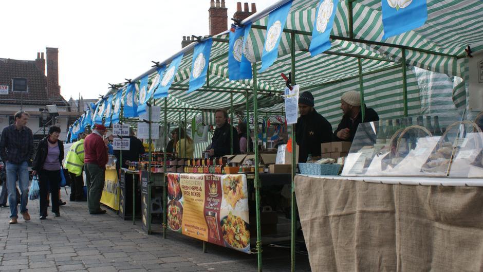 Wednesday Market Food Stalls