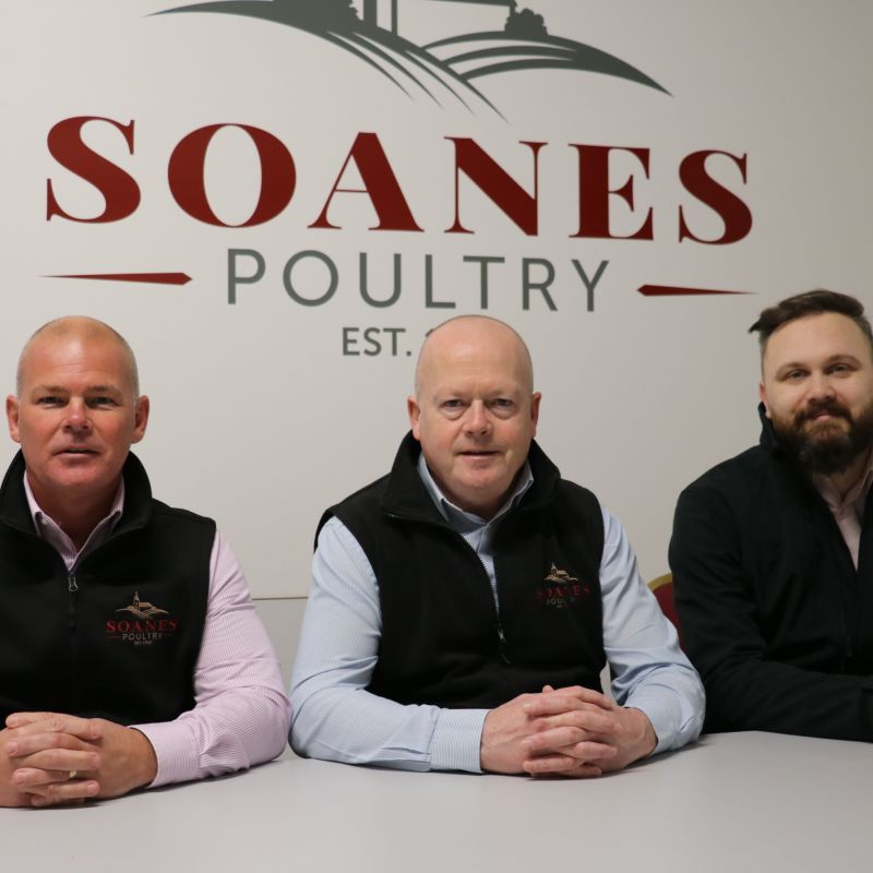 Senior Managers At An East Yorkshire Poultry Business Celebrate Success