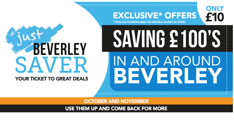 Just Beverley Saver Booklet
