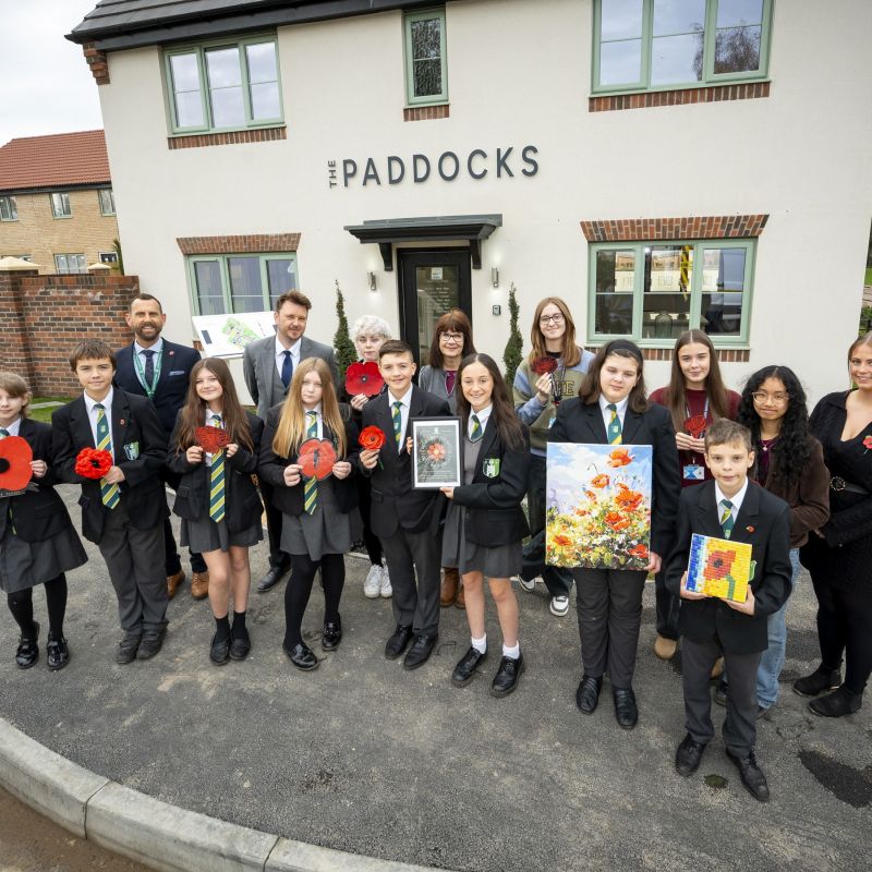 Lovell Partners With Longcroft School For Beverley Remembrance Day Display