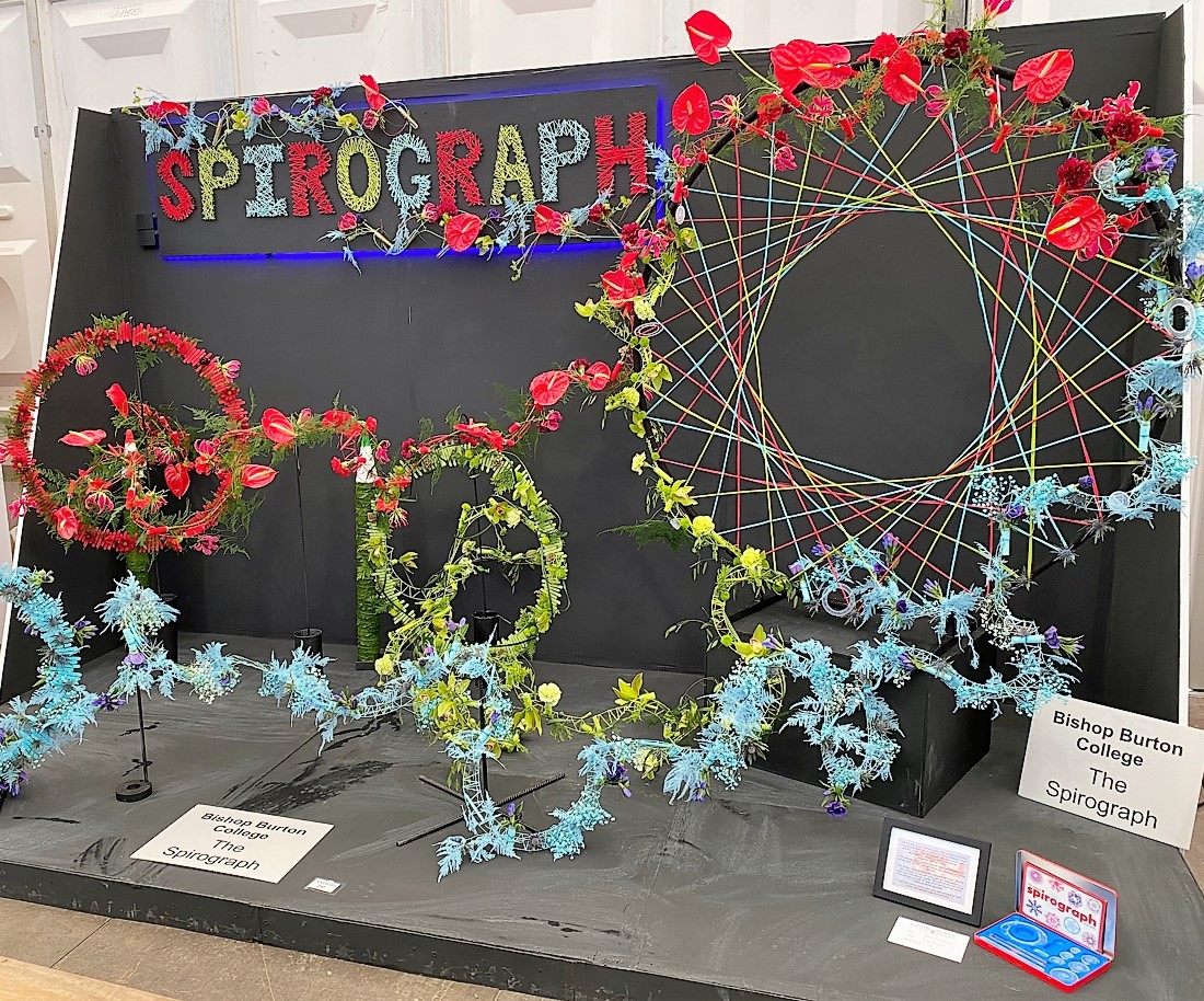 University Centre Bishop Burton Students Triumph At The Harrogate Flower Show