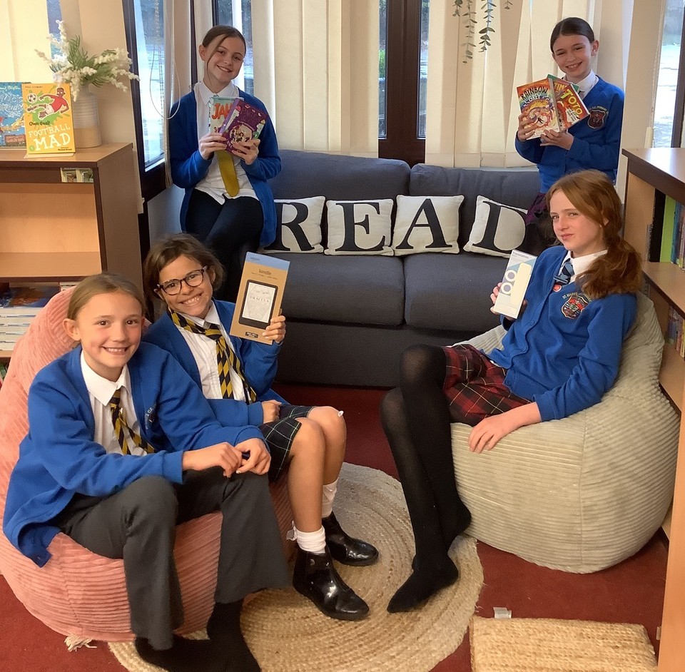 Year 6 Pupils Community Project Funds St Mary S School Reading Corner During National Year Of Reading