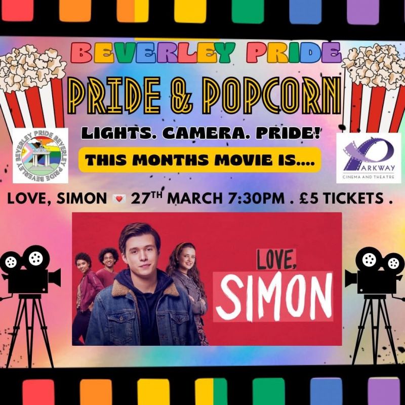 Beverley Pride Launches Monthly Pride Popcorn Cinema Club At Parkway Cinema