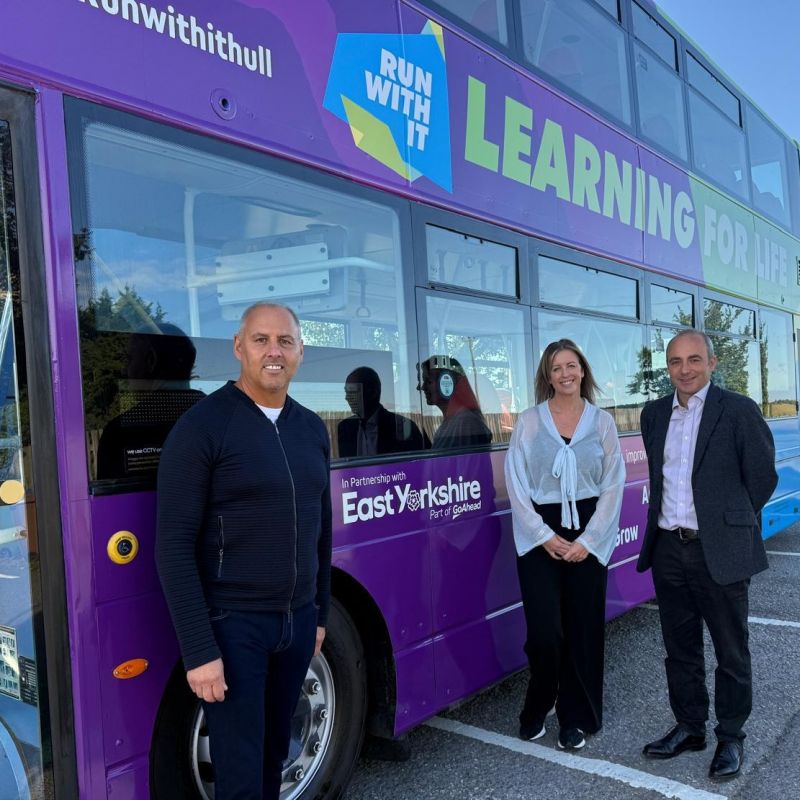Run With It Hits The Road Thanks To East Yorkshire Buses