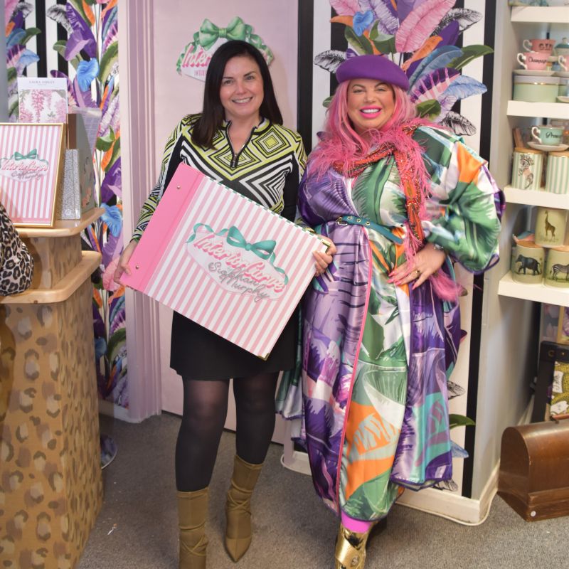 Renowned Interior Designer Siobhan Murphy From The Bbc Great Interior Design Masters Visits Vivienne Rose Wallpaper Interiors Beverley