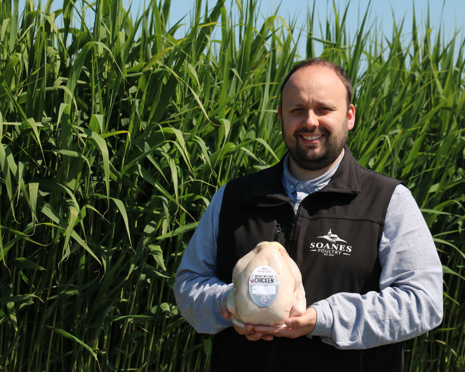 Ben Lee With The New Higher Welfare Chicken That Has Launched Online 1