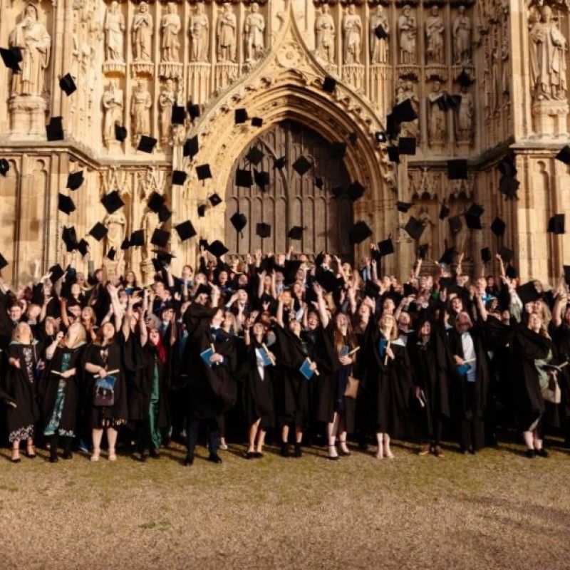 Students Celebrate Academic Achievement At University Centre Bishop Burton Graduation Ceremony