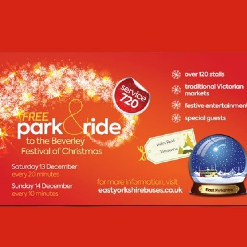 Free Park And Ride Service For Beverley Festival Of Christmas