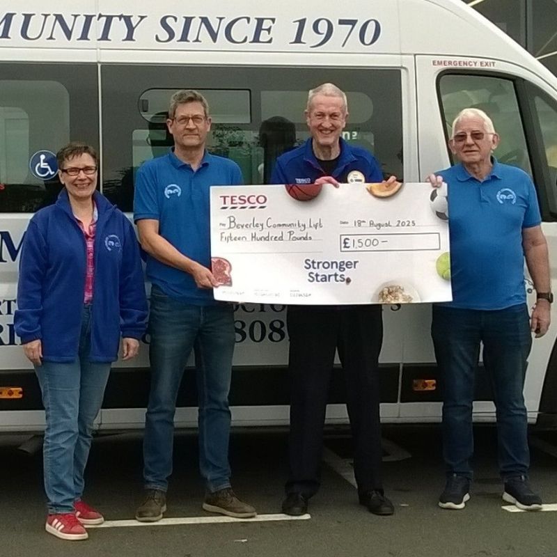 Tesco Beverley S Stronger Starts Community Grants Scheme 1