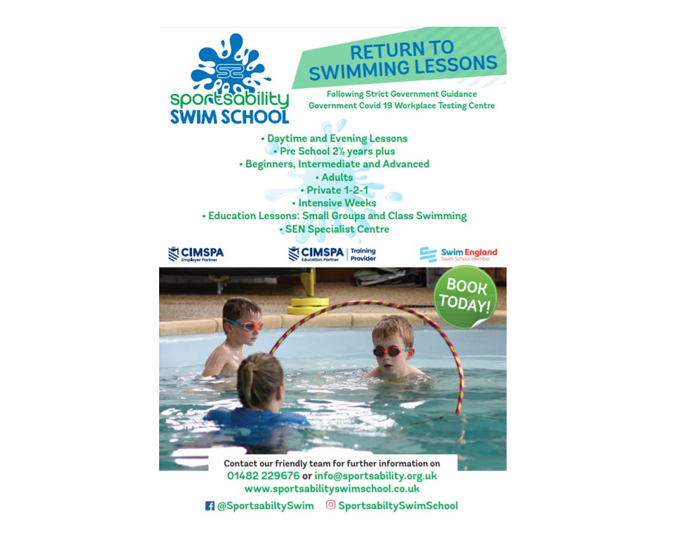 sportsability swim advert