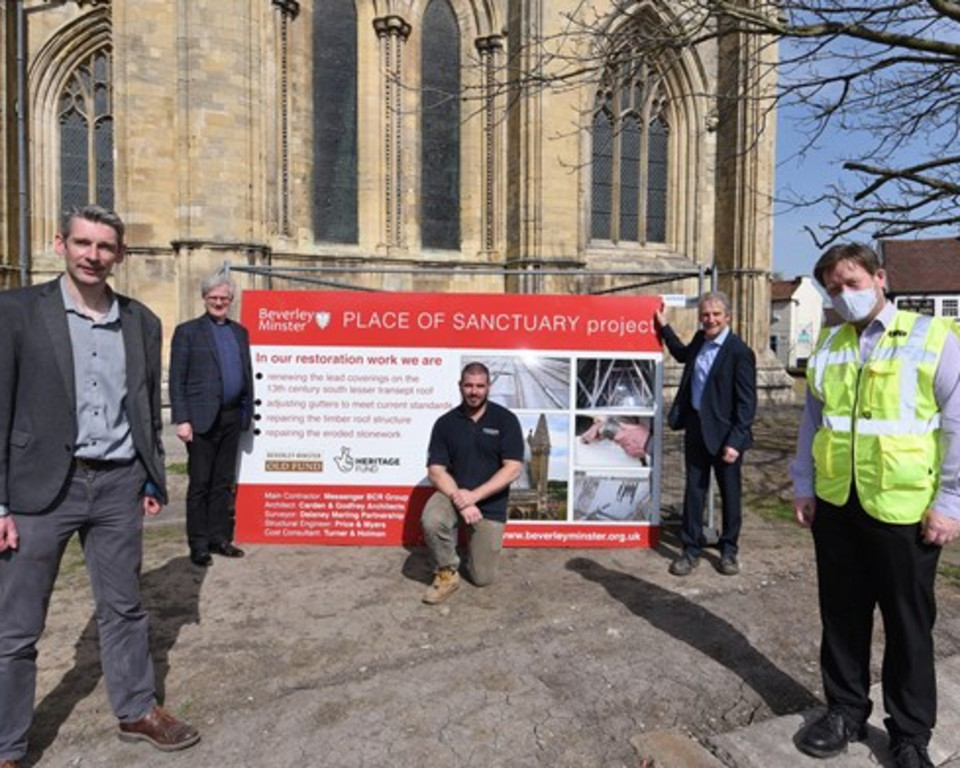 The Renovation Of Beverley Minsters Lesser South Transept Is Completed