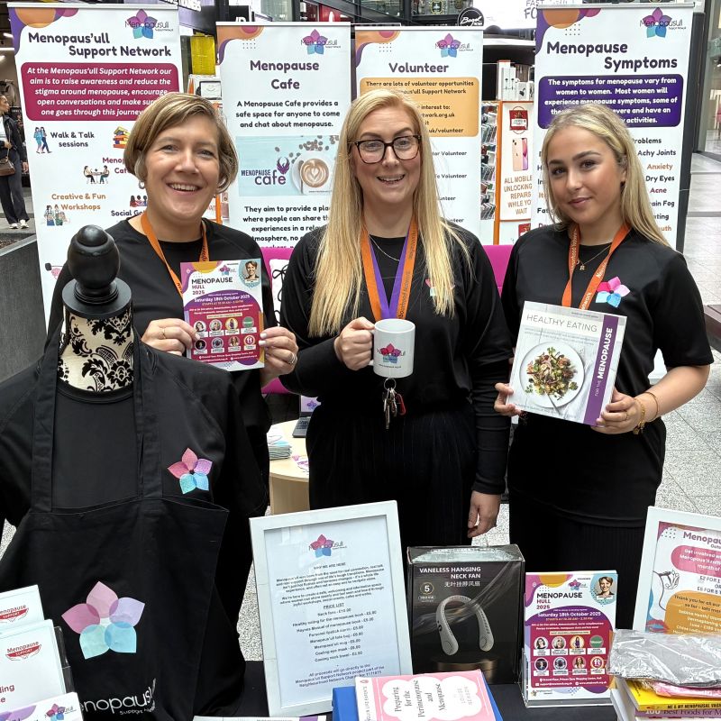 Menopaus Ull Embarks On Hot Seat Tour To Offer Free Support To Women Across The Region For Menopause Awareness Month