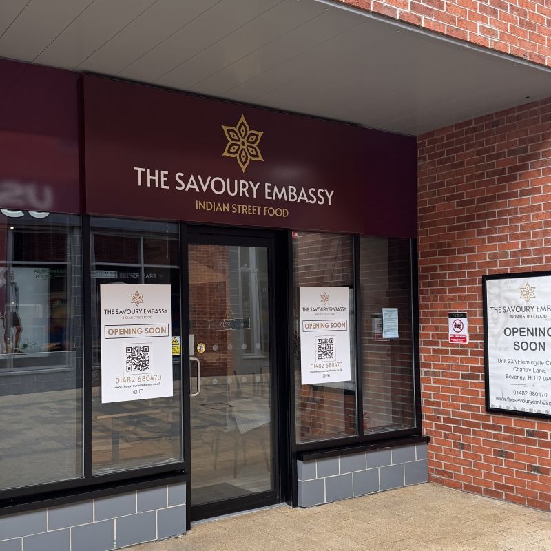 Flemingate Welcomes The Savoury Embassy To Its Growing Food Amp Leisure Line Up