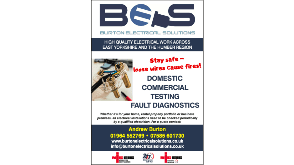 Burton Electrical Solutions Advert