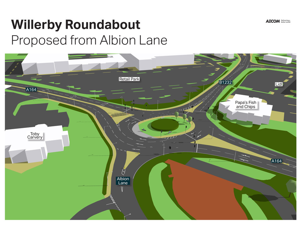 Willerby Roundabout Scheme 3d Image 1