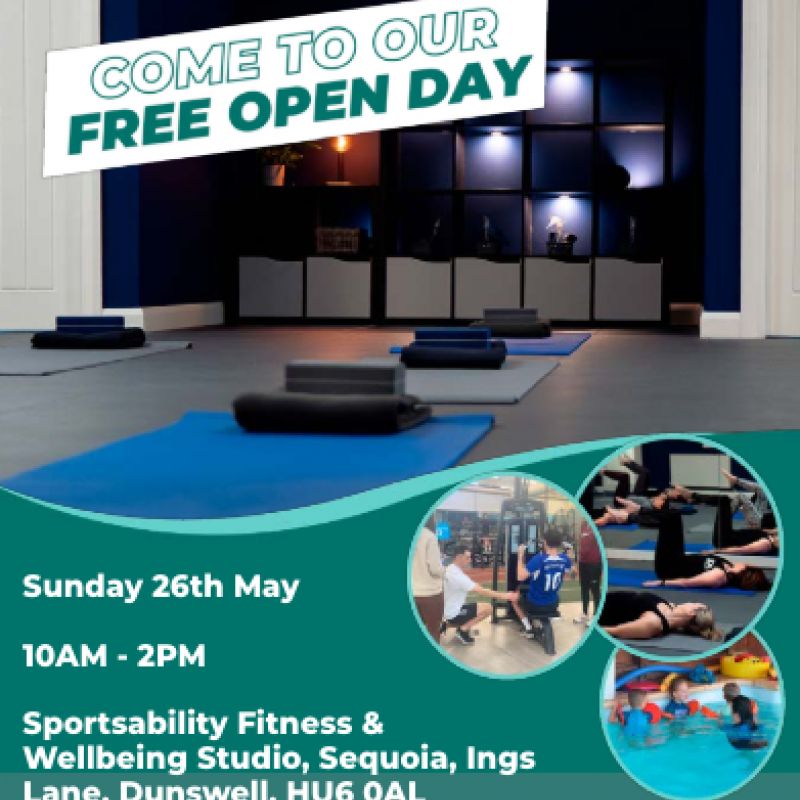 Sportsabiliy S Open Day This Sunday 26th May 2024