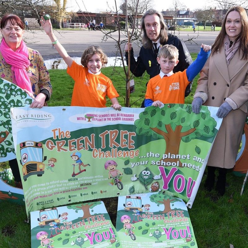 East Riding Pupils Make Great Strides Forward As Part Of Green Travel Scheme