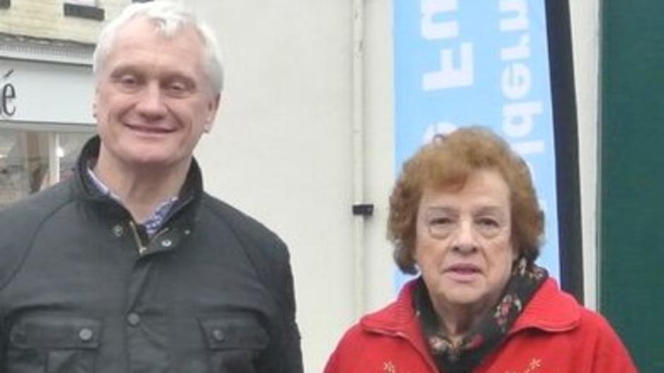Graham Stuart Mp With Councillor Elaine Aird