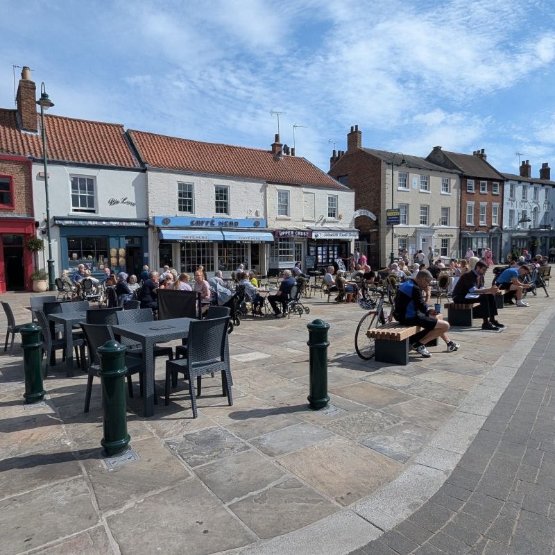 Beverley Saturday Market Pedestrian Area Completed