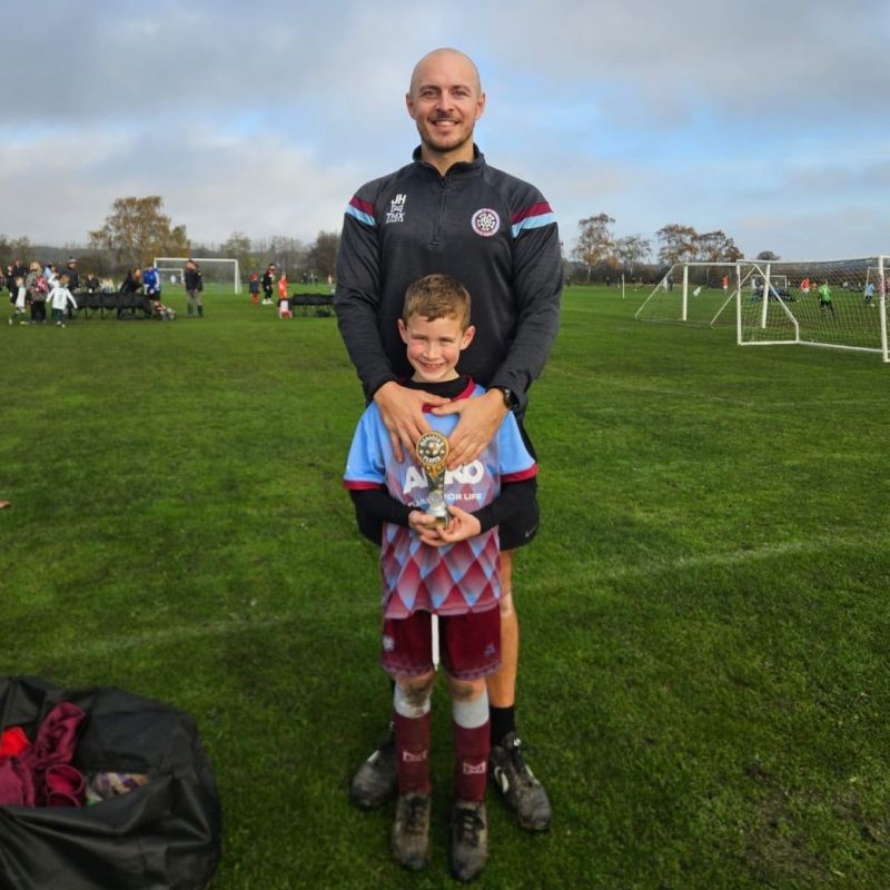 Football Coach Joe Laces Up For Nine Hour Walk To Training