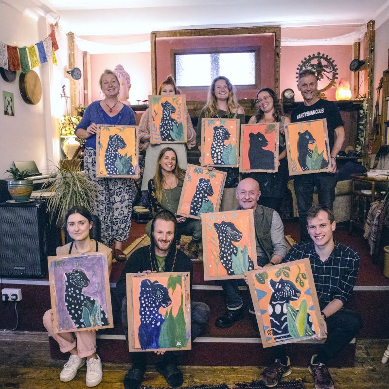 Step Into The Enchanting World Of Artful Bear S New Mindful Painting Classes