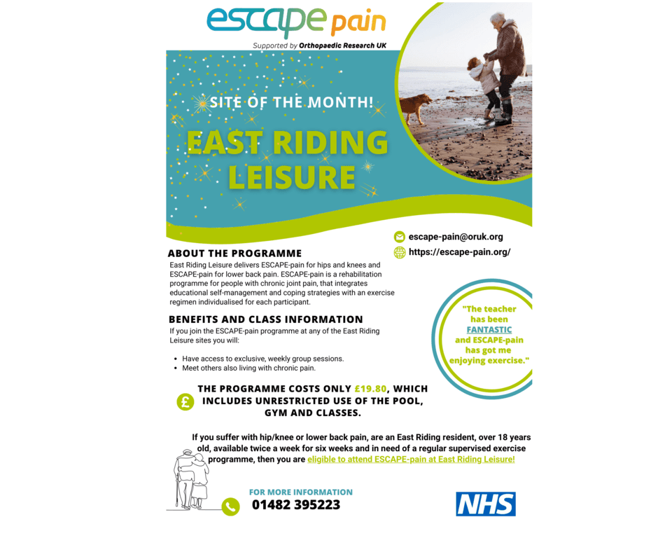 East Riding Leisure September 1