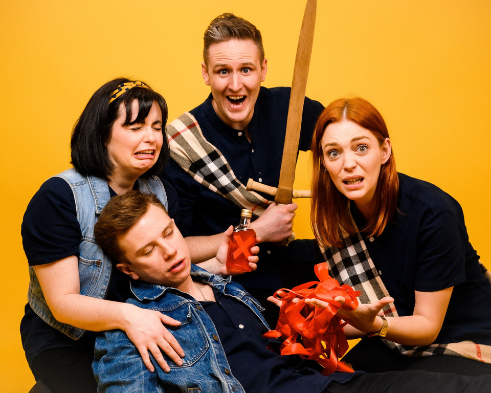 L To R Freya Sharp Luke Thornton Dom Gee Burch And Laura Sillett From 440 Theatre