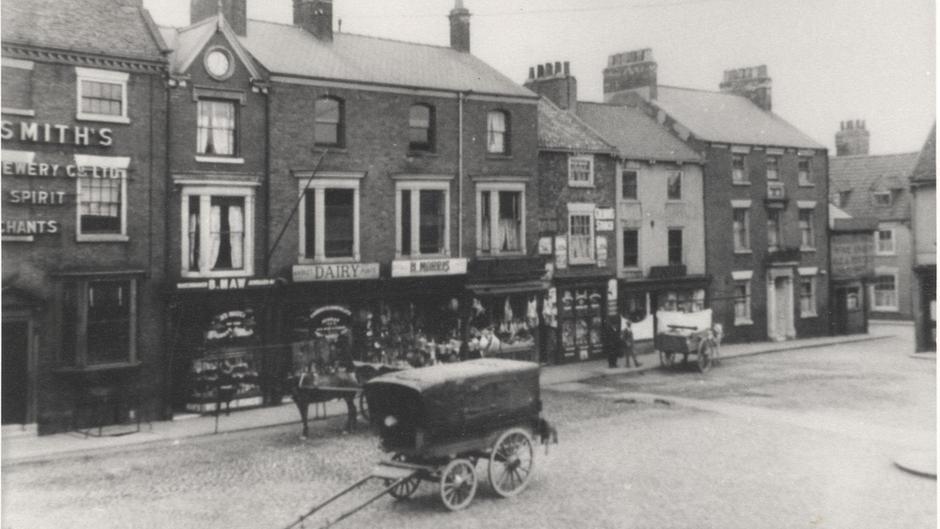 sow hill beverley market place before the first world war