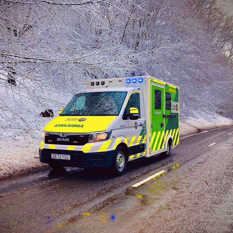 St John Ambulance Issues Cold Weather First Aid Advice