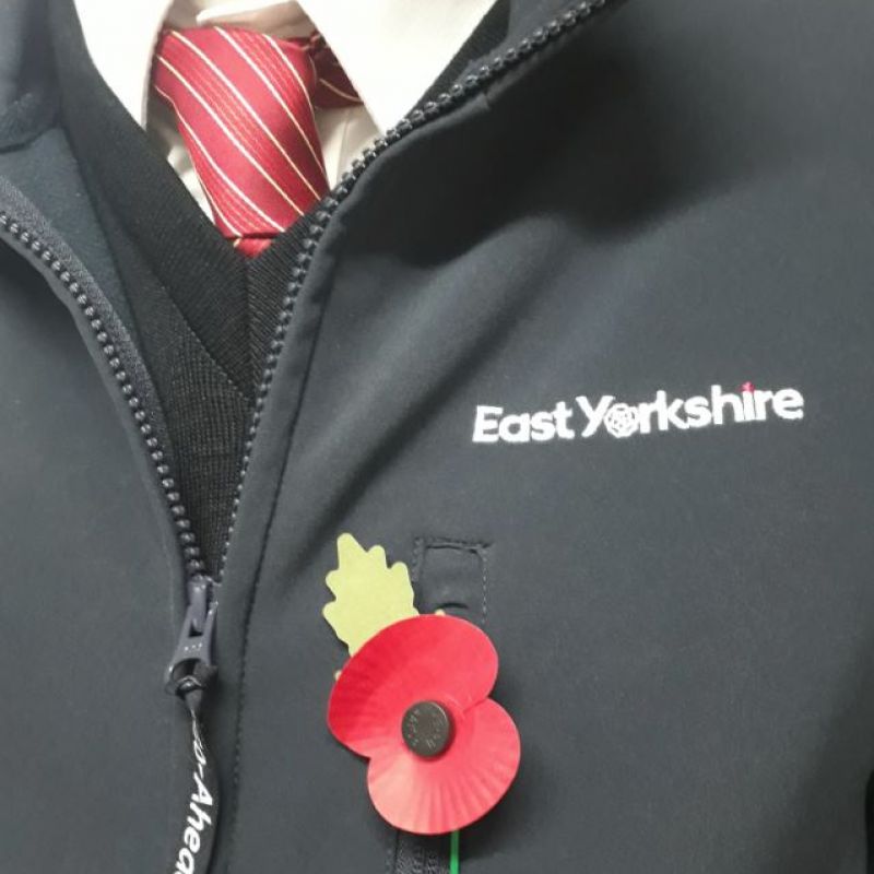 East Yorkshire Buses Honours Veterans And Serving Military Personnel With Free Travel This Remembrance Sunday
