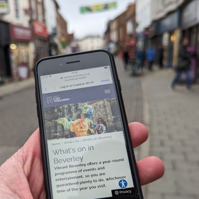 Free Outdoor Public Access Wi Fi Provides More Than 2 Million Of Benefits To The East Riding 1